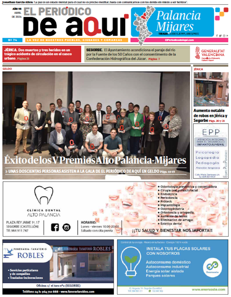periódico de aquí portada con tendenzzia