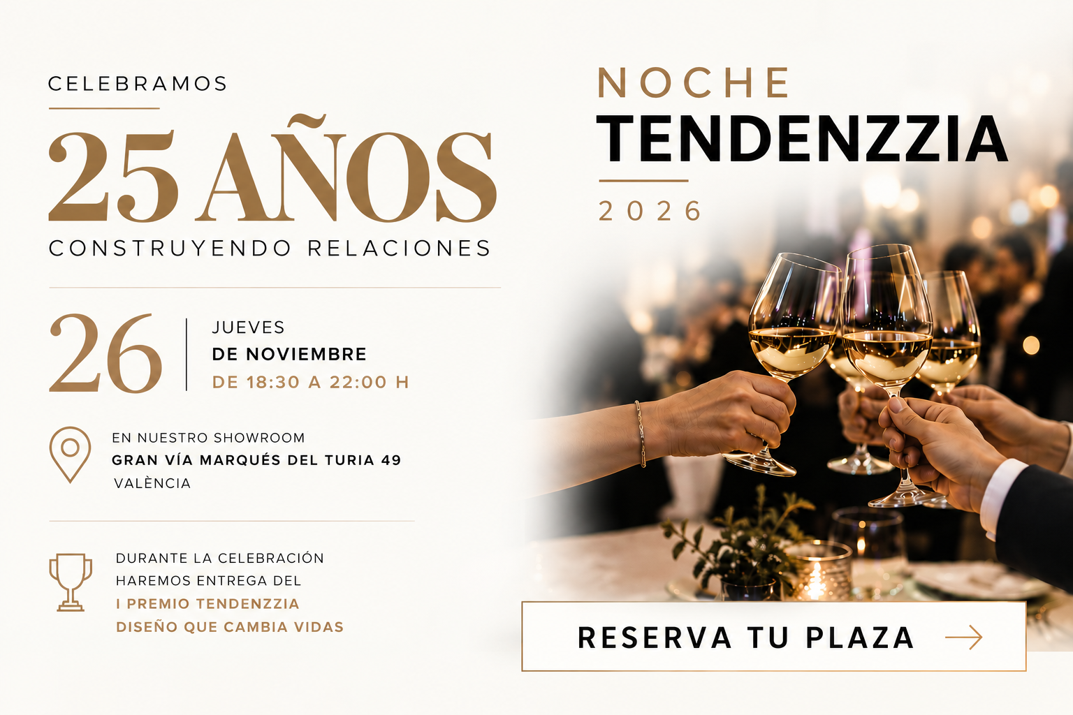 CARTEL NOCHE TENDENZZIA